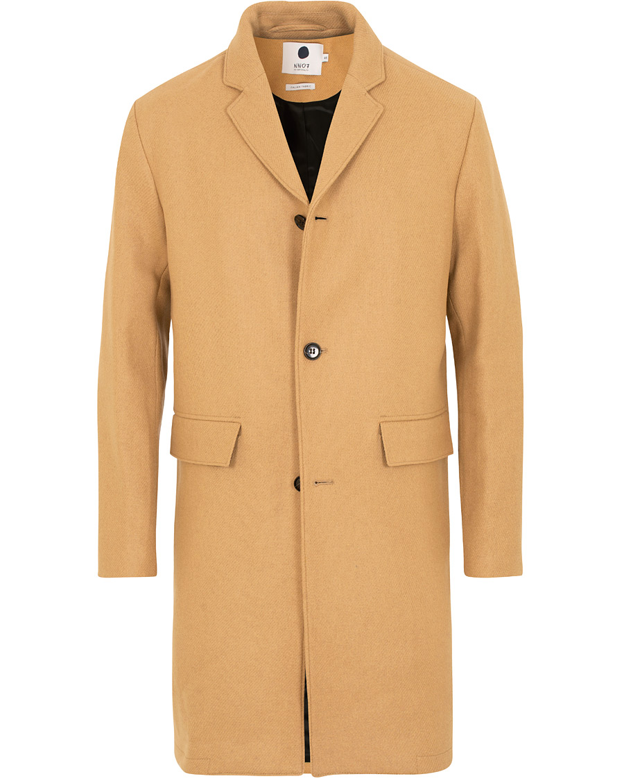 Herre | Jakker | NN07 | Lamont Lined Wool Coat Camel