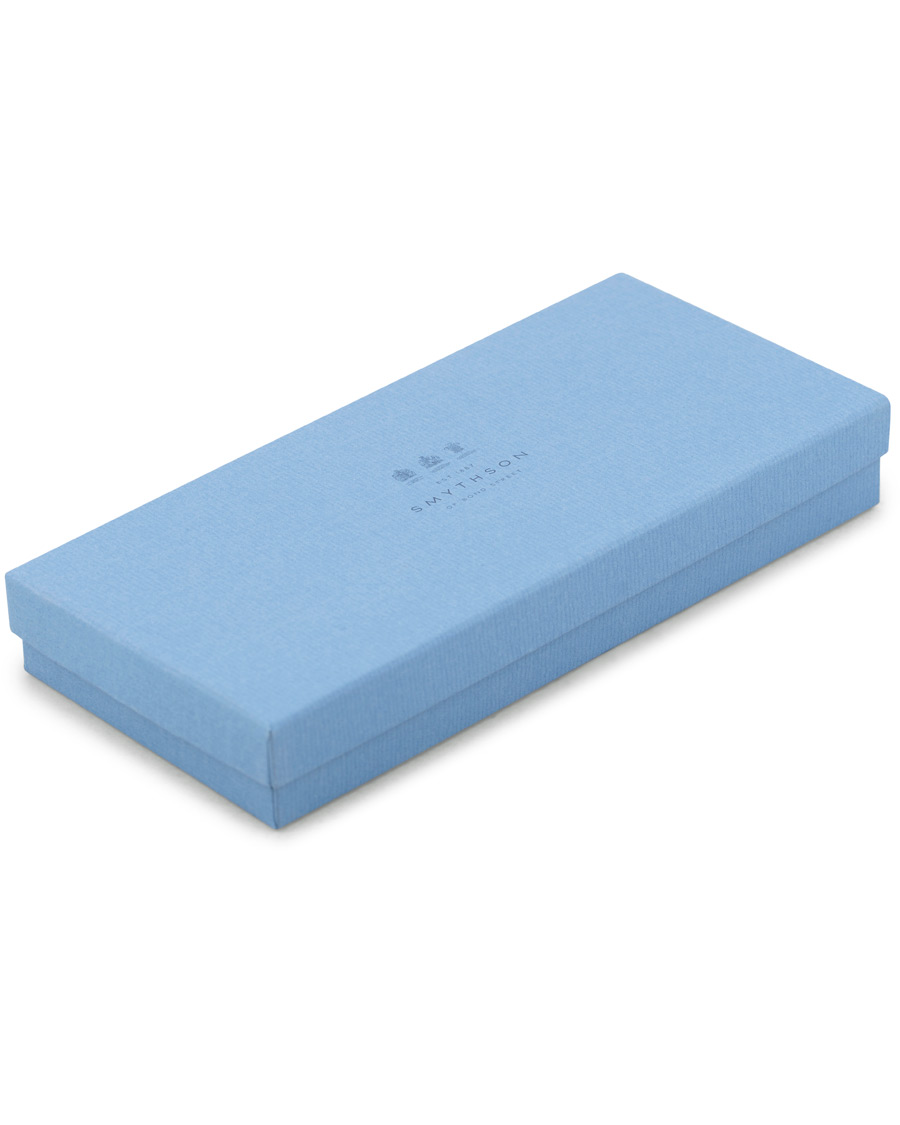 Herre | Smythson Panama Double Pencil Case Black | Smythson | Panama Double Pencil Case Black