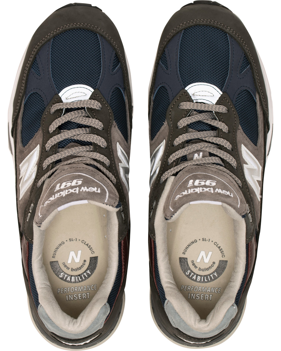 Herre | New Balance Made in England 991 Sneaker Navy/Grey | New Balance | Made in England 991 Sneaker Navy/Grey