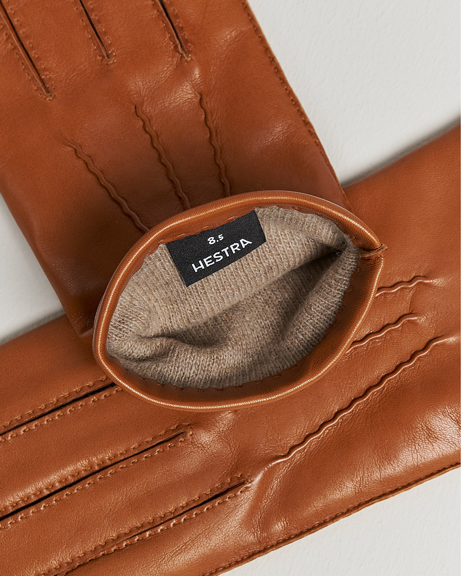 Herre | Hestra | Hestra | Edward Wool Liner Glove Cognac