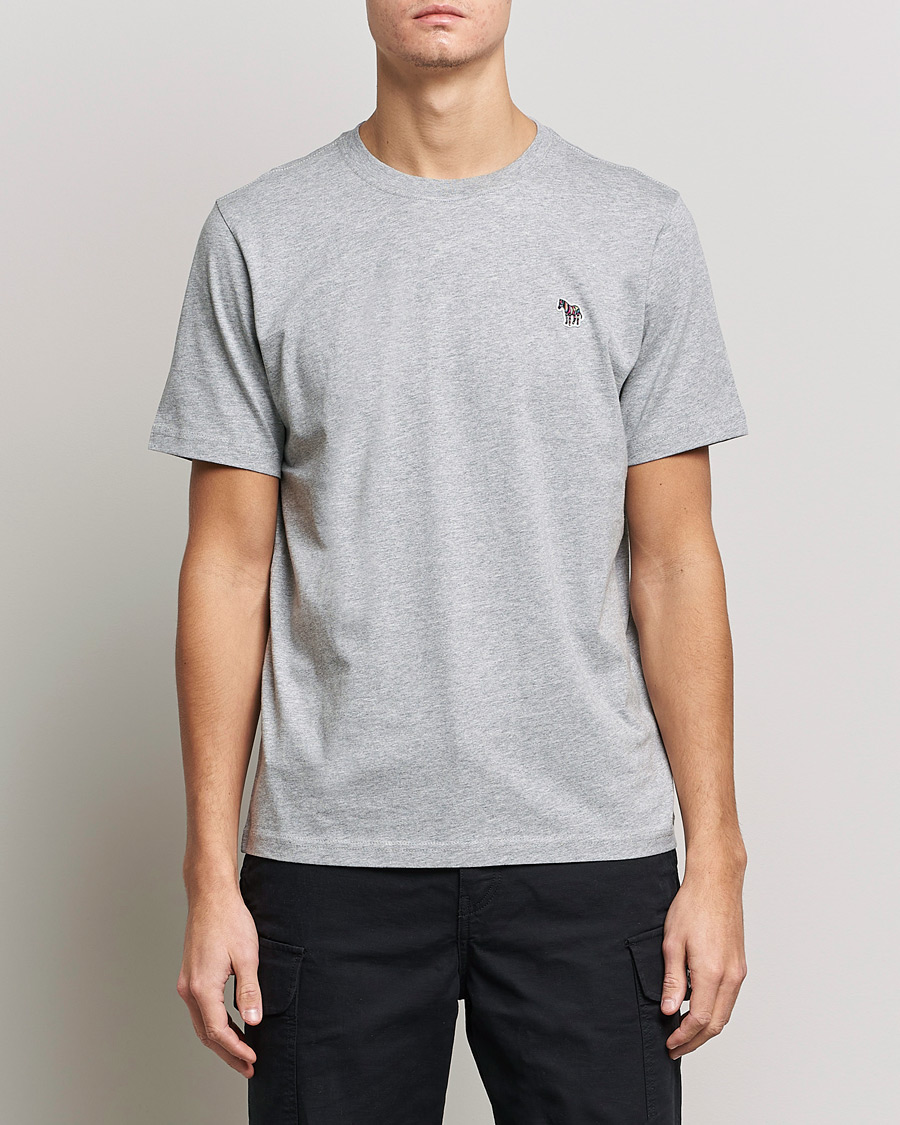 Herre |  | PS Paul Smith | Organic Cotton Zebra T-Shirt Grey
