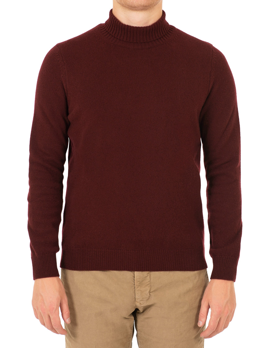 Herre | Gensere | Paul Smith | Lambswool Rollneck Burgundy