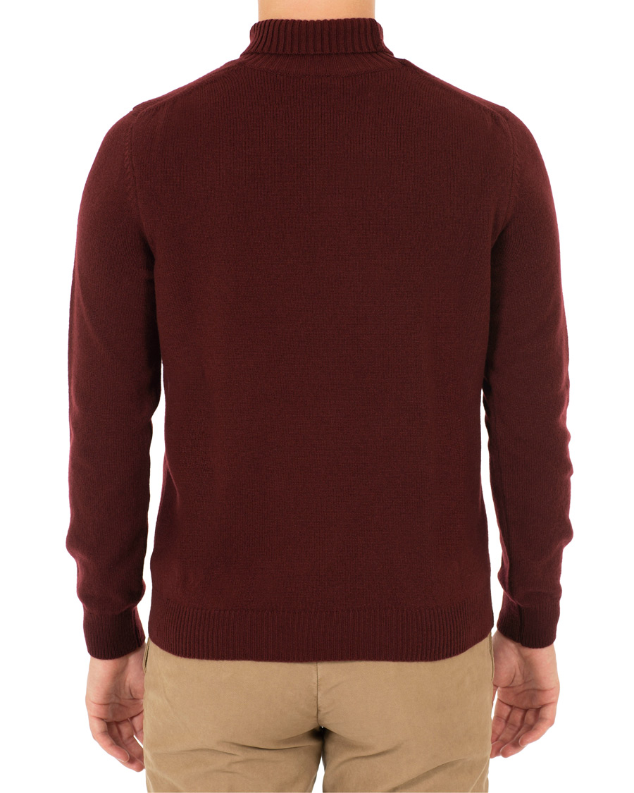Herre | Gensere | Paul Smith | Lambswool Rollneck Burgundy