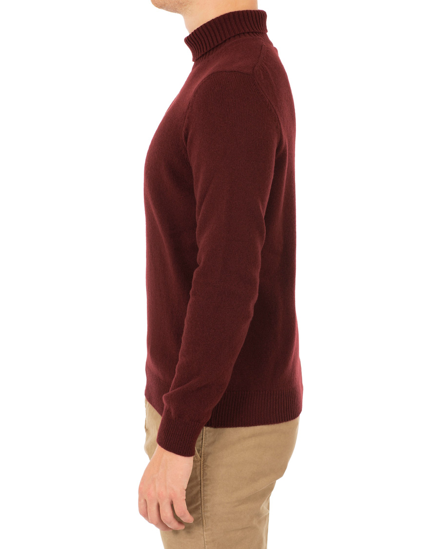 Herre | Gensere | Paul Smith | Lambswool Rollneck Burgundy