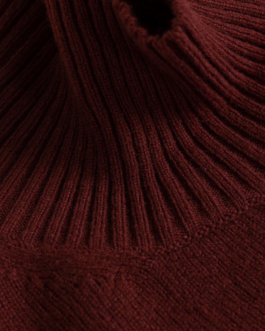 Herre | Gensere | Paul Smith | Lambswool Rollneck Burgundy