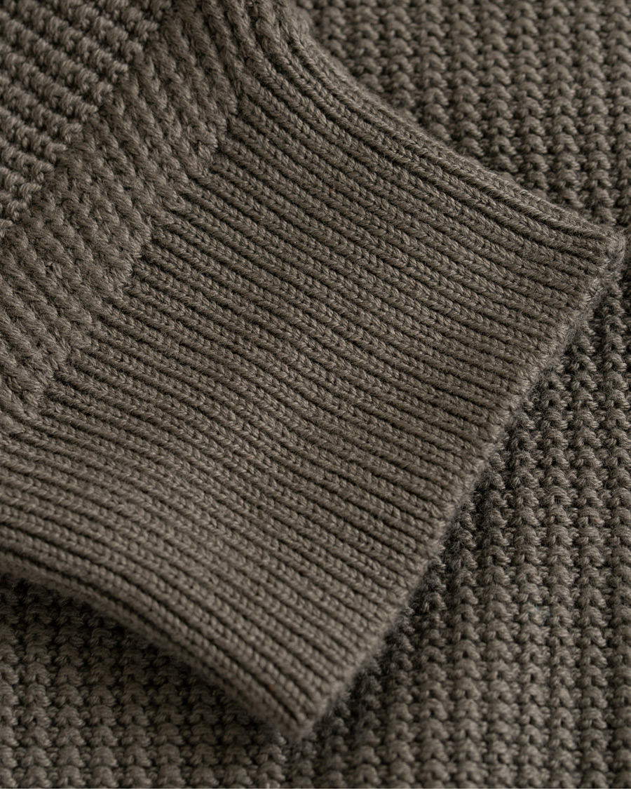 Herre | Gensere | Filippa K | Cotton Texture R Neck Sweater Beluga