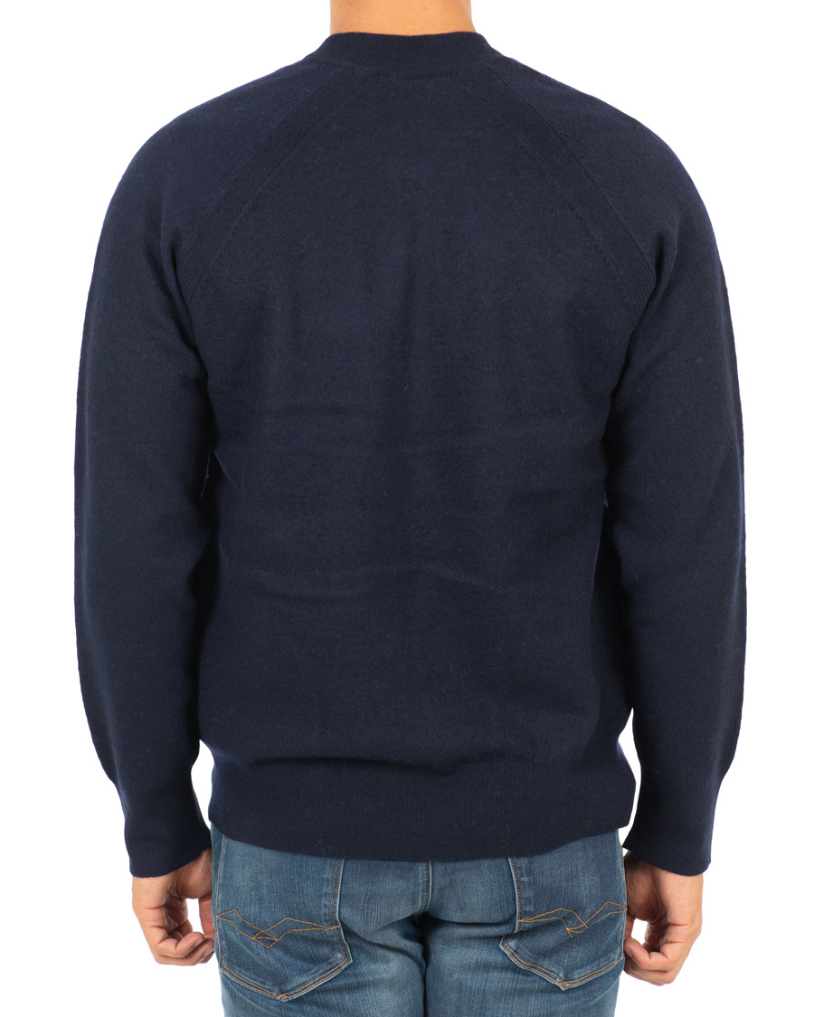 Herre | Gensere | Filippa K | Boiled Wool Zip Jacket Hope