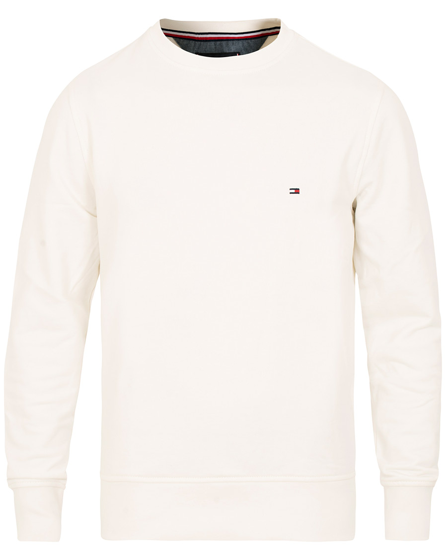 Herre | Gensere | Tommy Hilfiger | Crew Neck Sweatshirt Whisper White