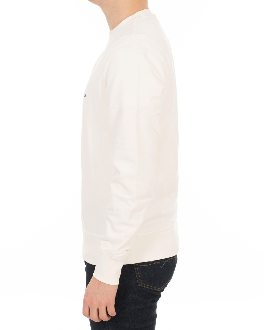 Herre | Gensere | Tommy Hilfiger | Crew Neck Sweatshirt Whisper White