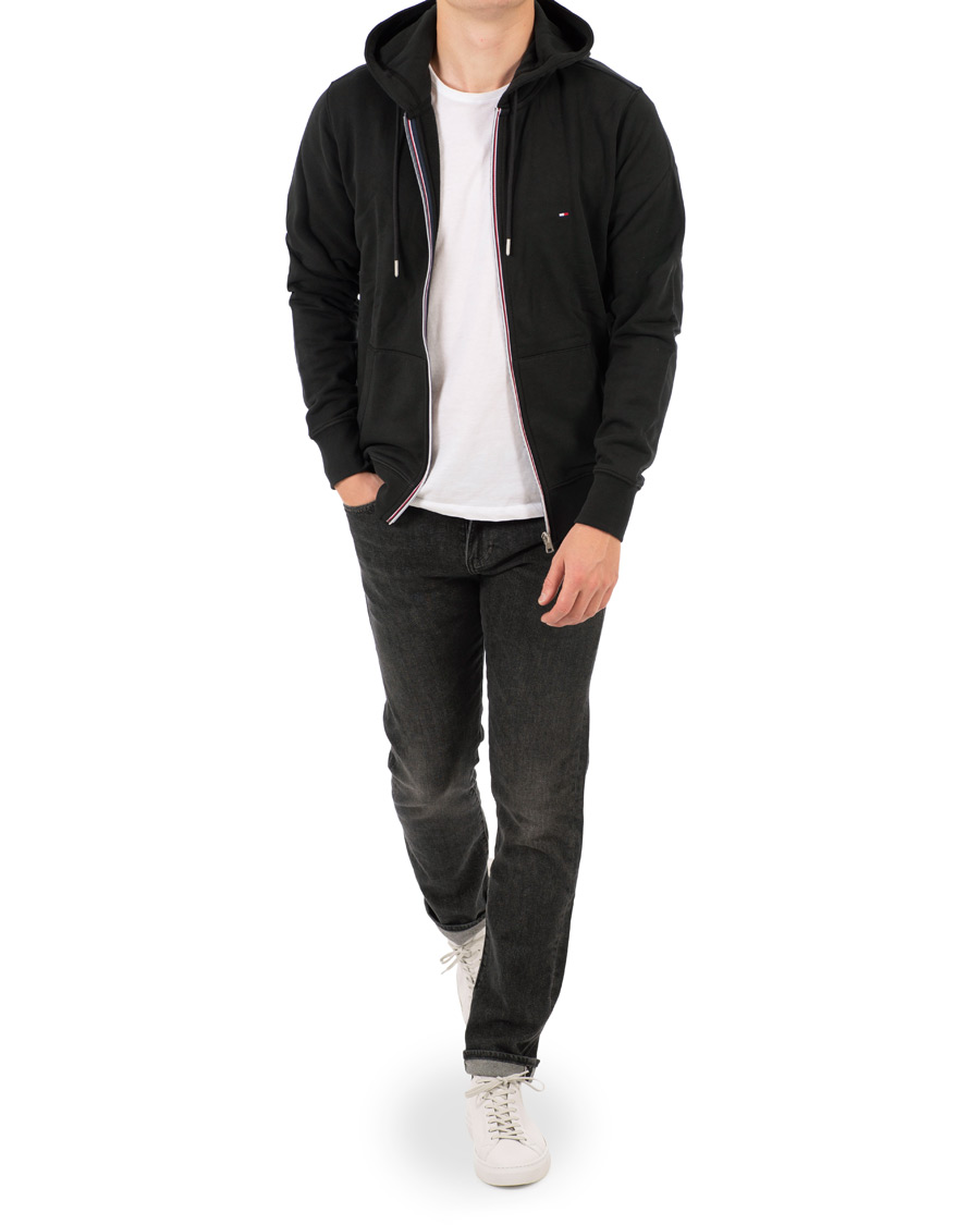 Herre | Gensere | Tommy Hilfiger | Full Zip Hoodie Jet Black