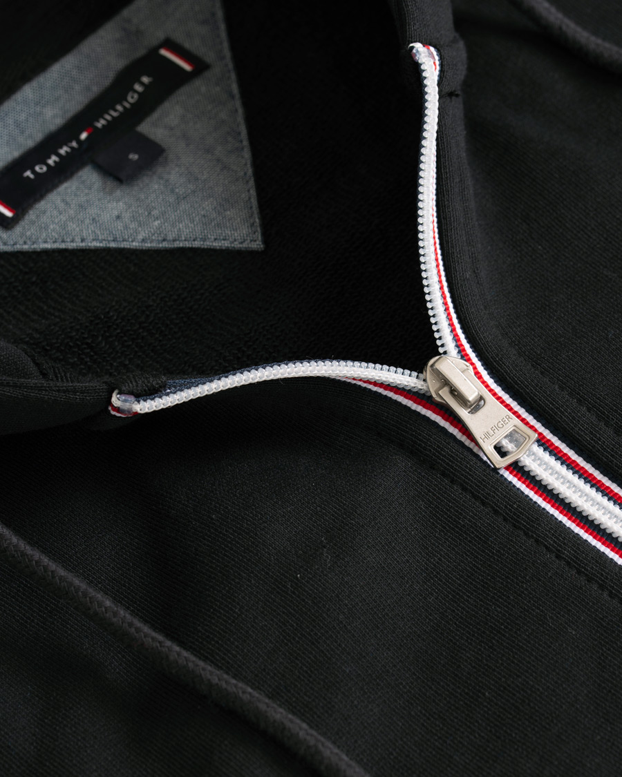 Herre | Gensere | Tommy Hilfiger | Full Zip Hoodie Jet Black