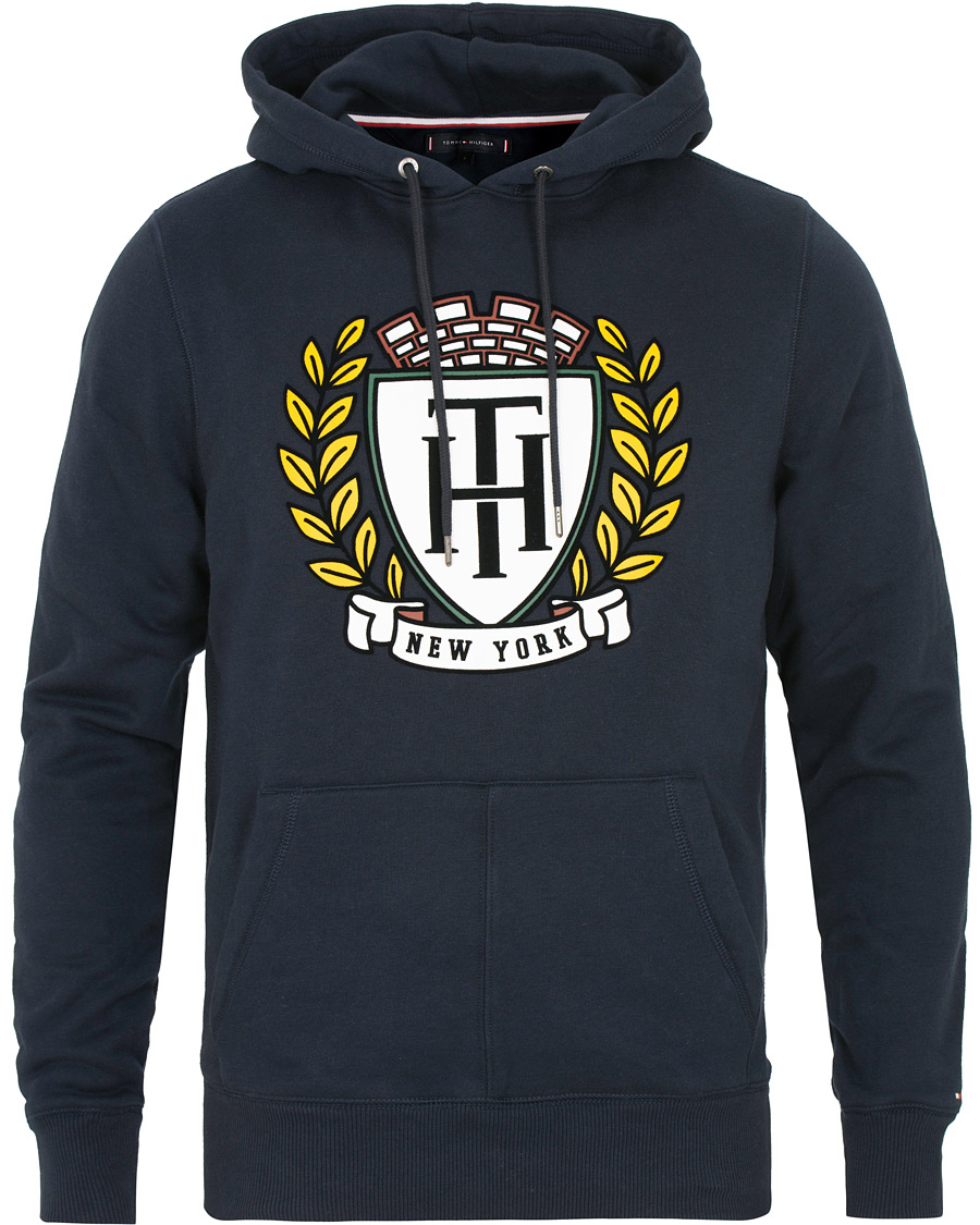 Herre | Gensere | Tommy Hilfiger | Crest Hoodie Sky Captain