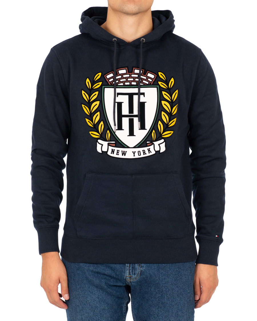 Herre | Gensere | Tommy Hilfiger | Crest Hoodie Sky Captain