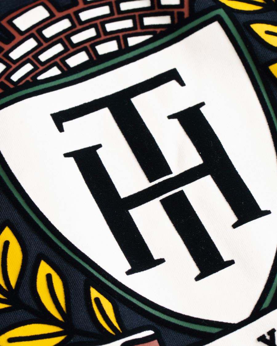 Herre | Gensere | Tommy Hilfiger | Crest Hoodie Sky Captain