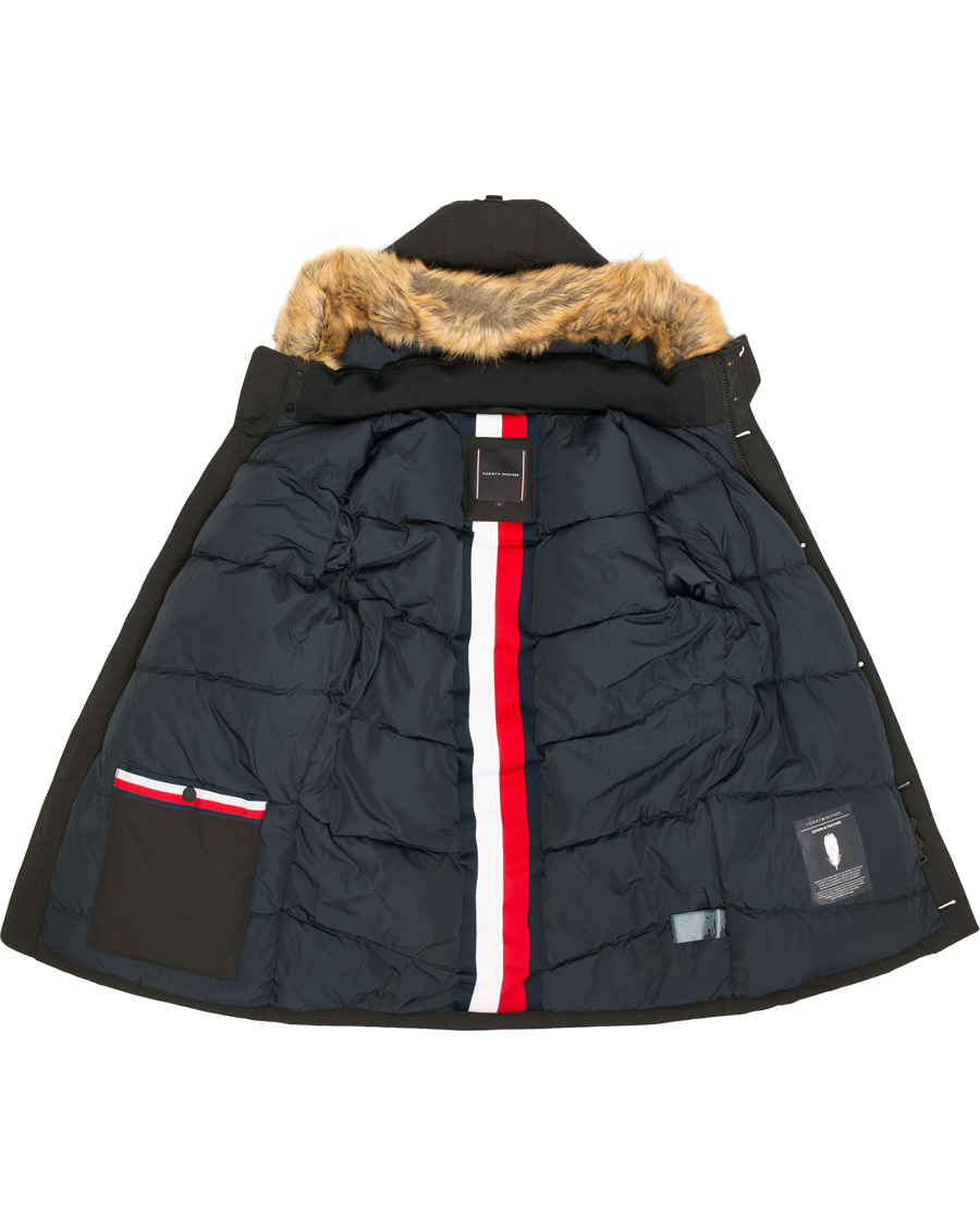 Tommy hilfiger hampton discount down parka jet black
