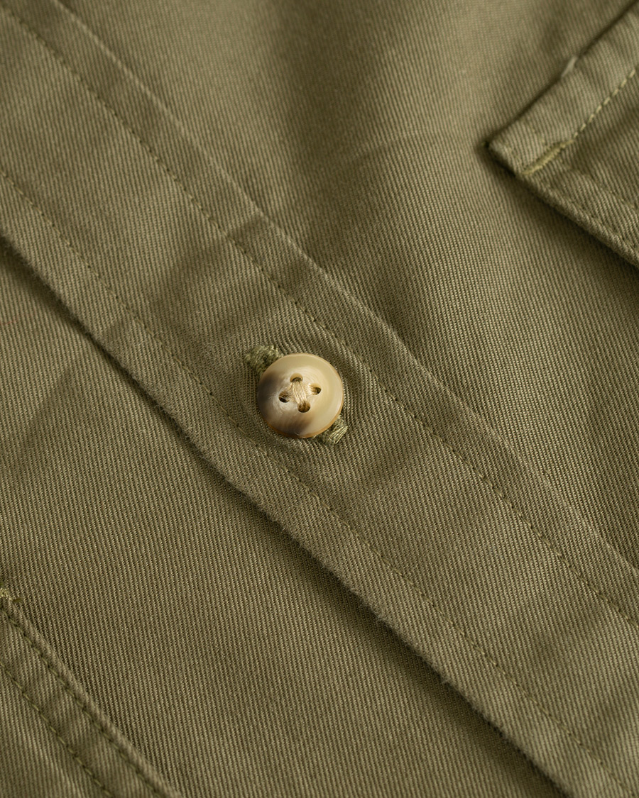 Herre | Skjorter | Tommy Hilfiger | Military Twill Shirt Dusty Olive