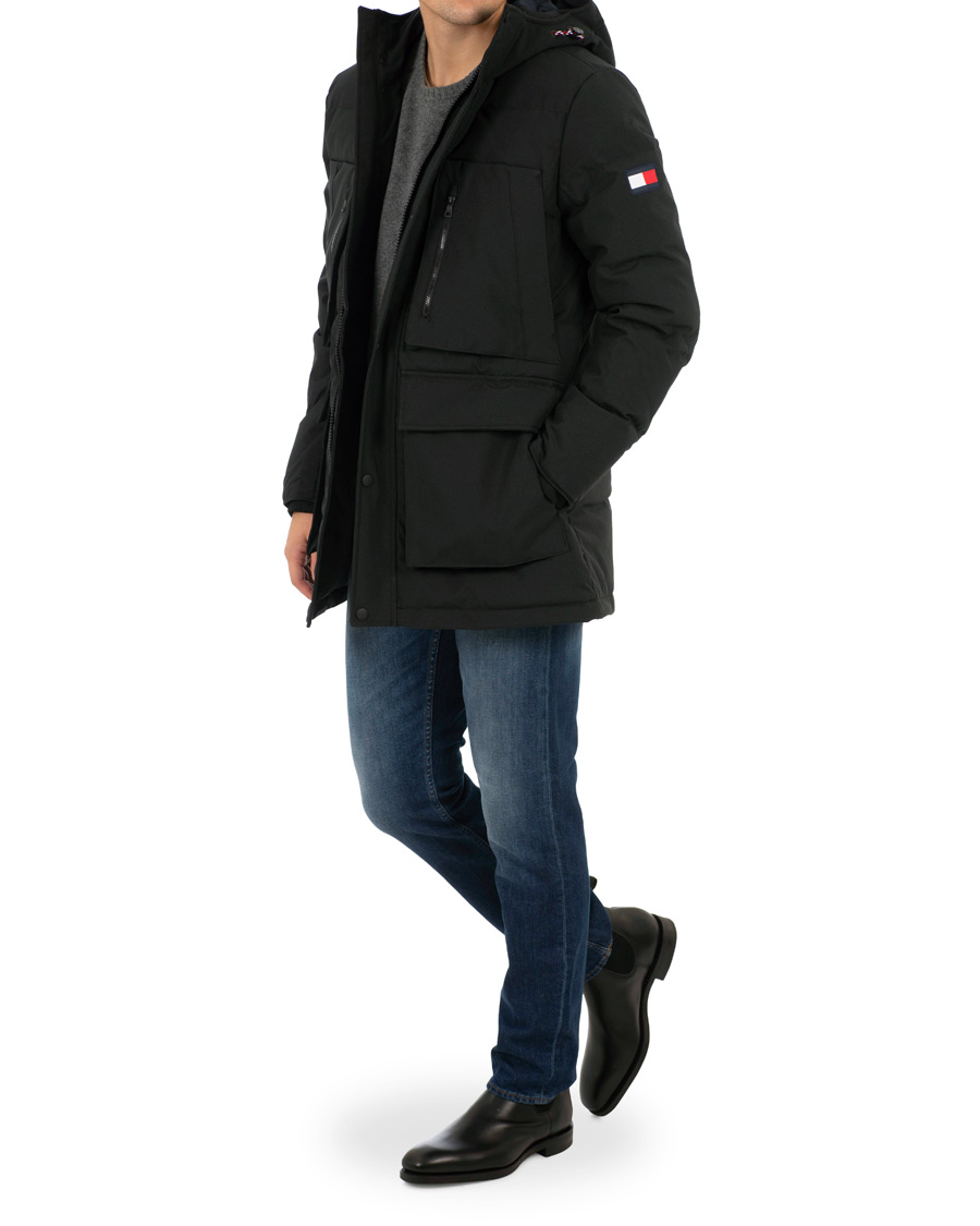 tommy heavy canvas down parka