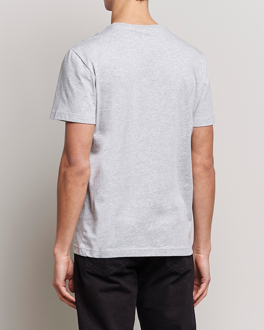 Herre | T-Shirts | Lacoste | Crew Neck Tee Silver Chine
