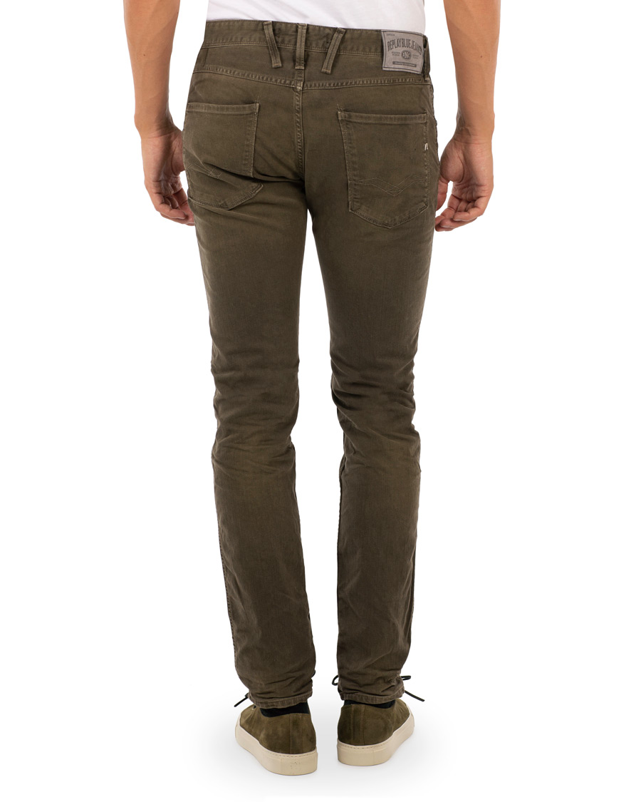 Replay M914 Anbass Jeans Washed Brown hos CareOfCarl.no