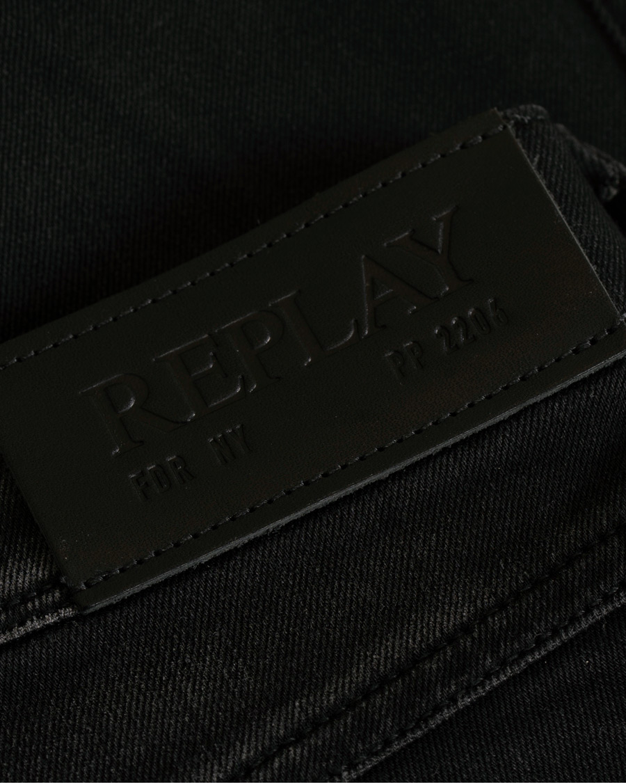 Herre | Jeans | Replay | M914 Anbass Hyperflex + Jeans Black