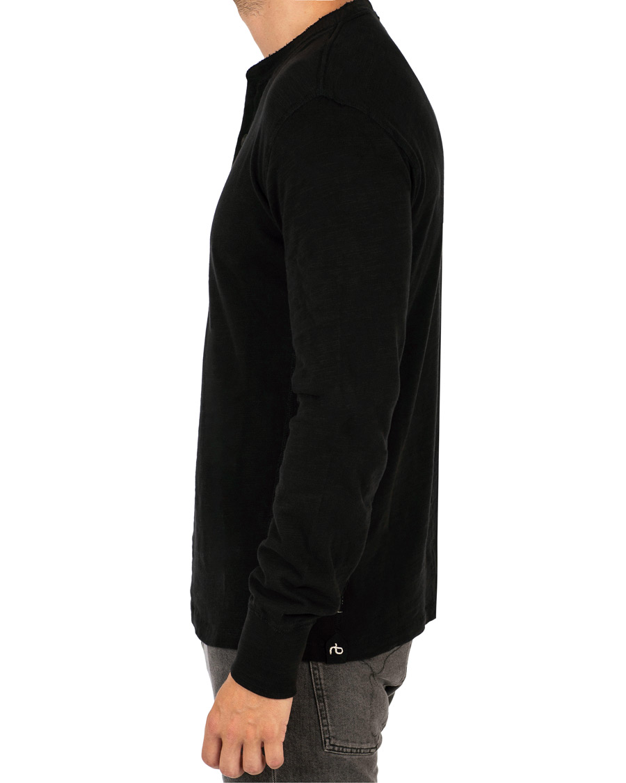 Herre | Gensere | rag & bone | Classic Henley Jet Black