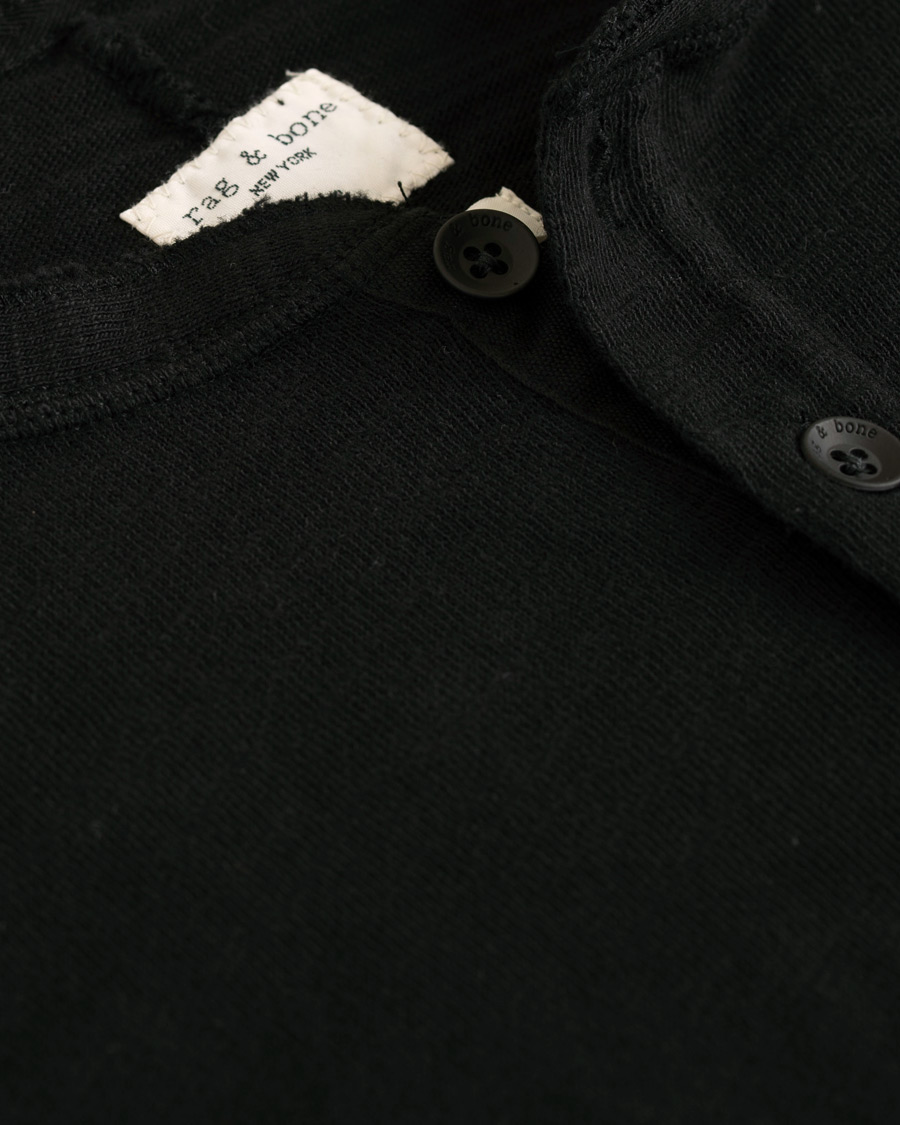 Herre | Gensere | rag & bone | Classic Henley Jet Black