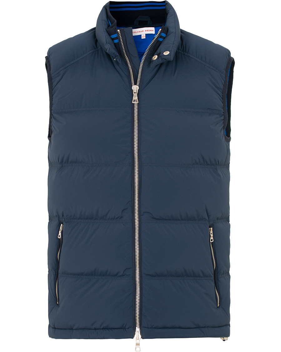 Herre | Jakker | Orlebar Brown | Aidley Down Vest Navy