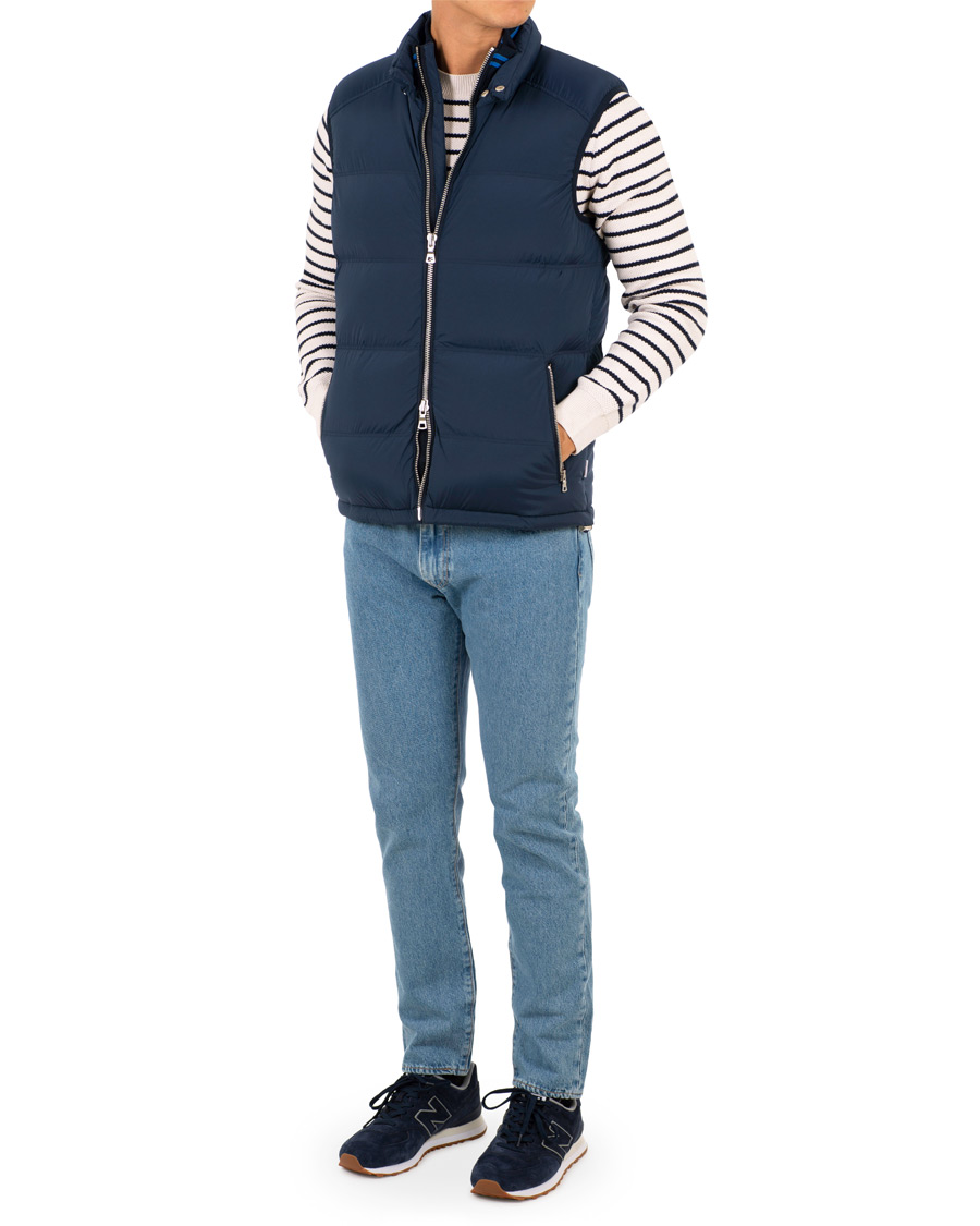 Herre | Jakker | Orlebar Brown | Aidley Down Vest Navy