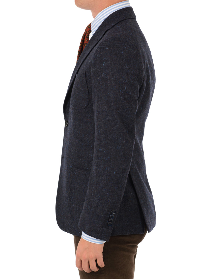 Herre | Dressjakker | Morris Heritage | Mike Twofaced Donegal Blazer Navy