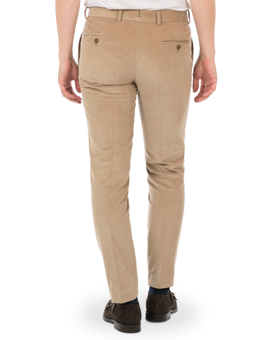 Herre | Bukser | Morris Heritage | Anton Corduroy Trousers Beige