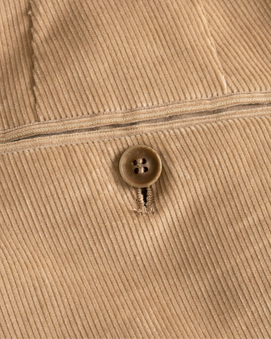 Herre | Bukser | Morris Heritage | Anton Corduroy Trousers Beige