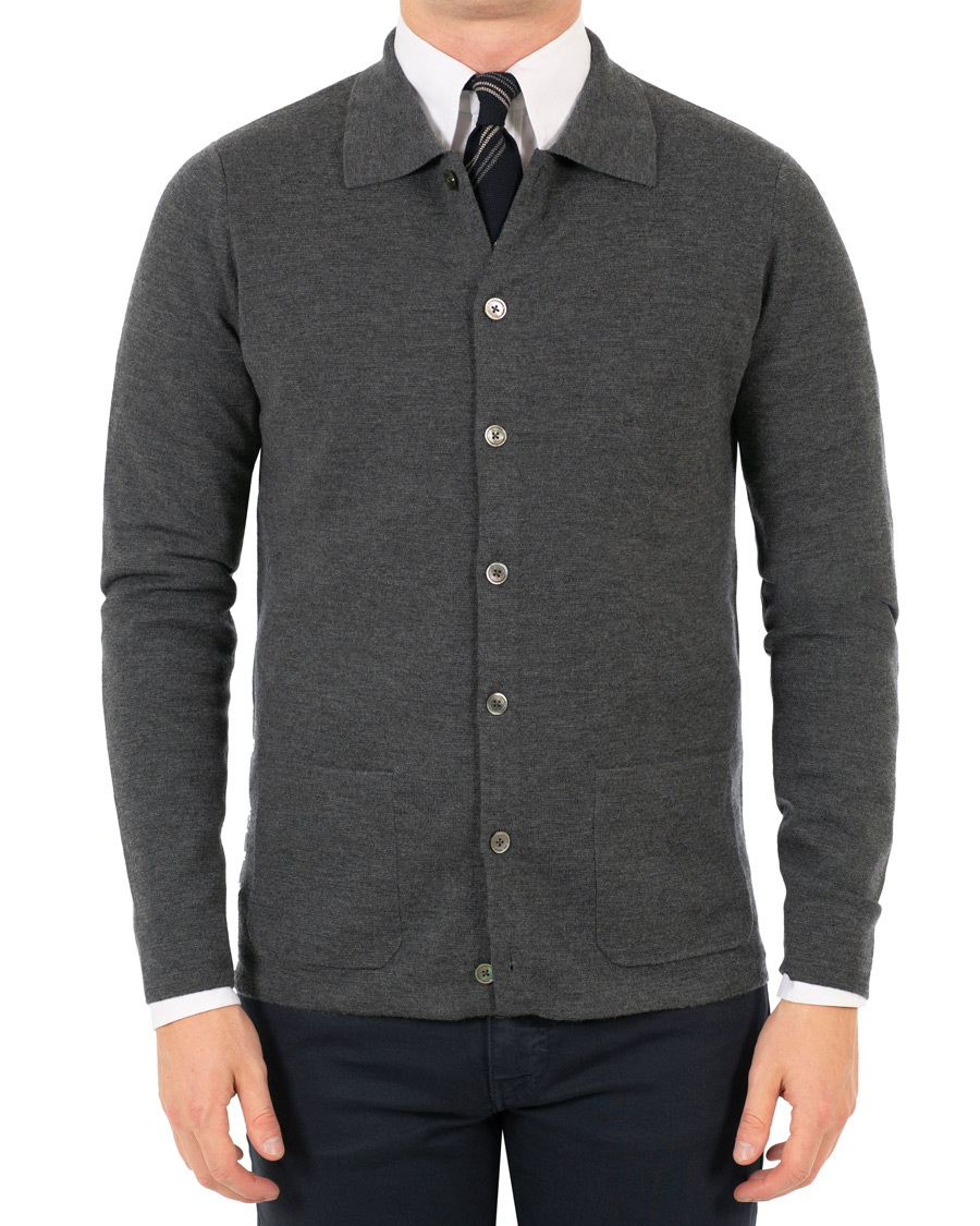 Herre | Gensere | Morris Heritage | Dress Cardigan Grey