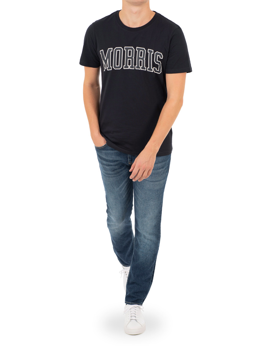 Herre | T-Shirts | Morris | Drake Tee Old Blue