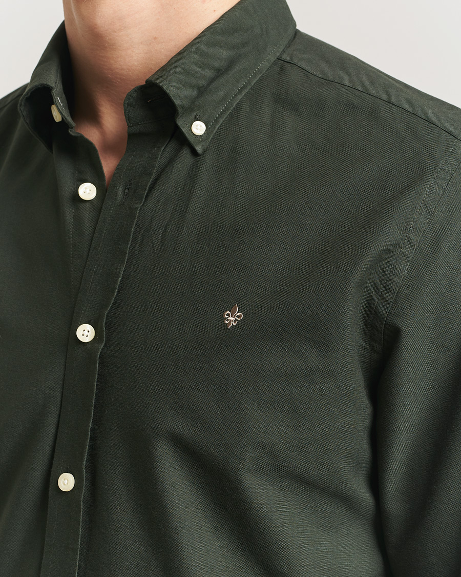 Herre | Skjorter | Morris | Douglas Oxford Shirt Olive