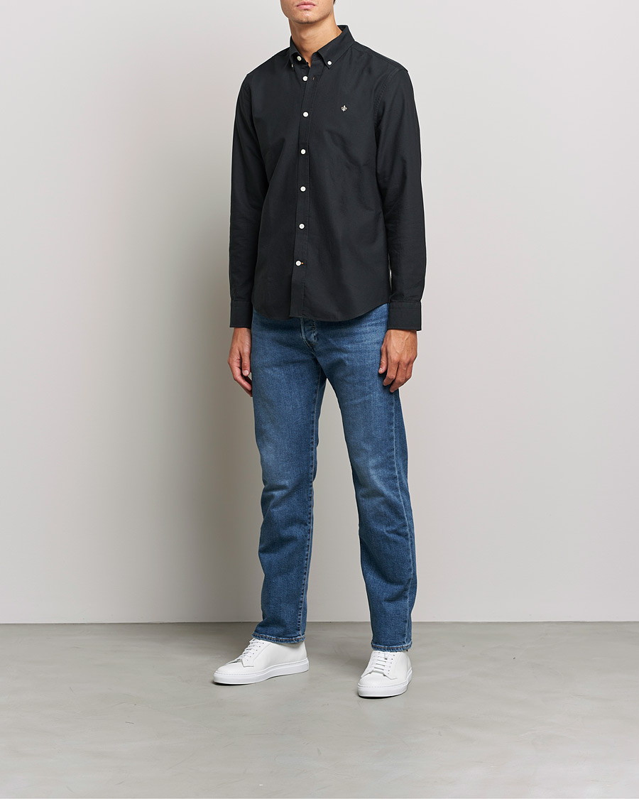 Herre | Skjorter | Morris | Douglas Oxford Shirt Black