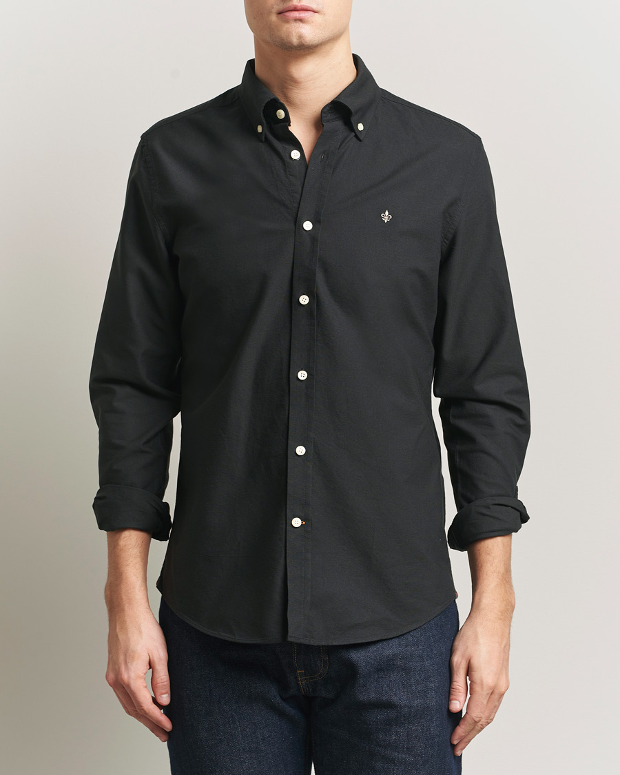 Herre | Skjorter | Morris | Douglas Oxford Shirt Black