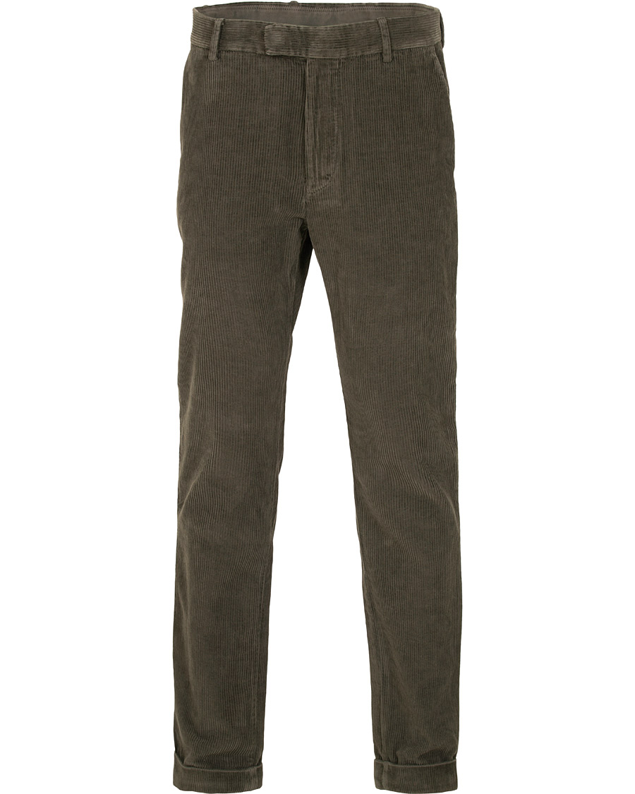 Herre | Bukser | Morris | Harry Corduroy Slacks Olive