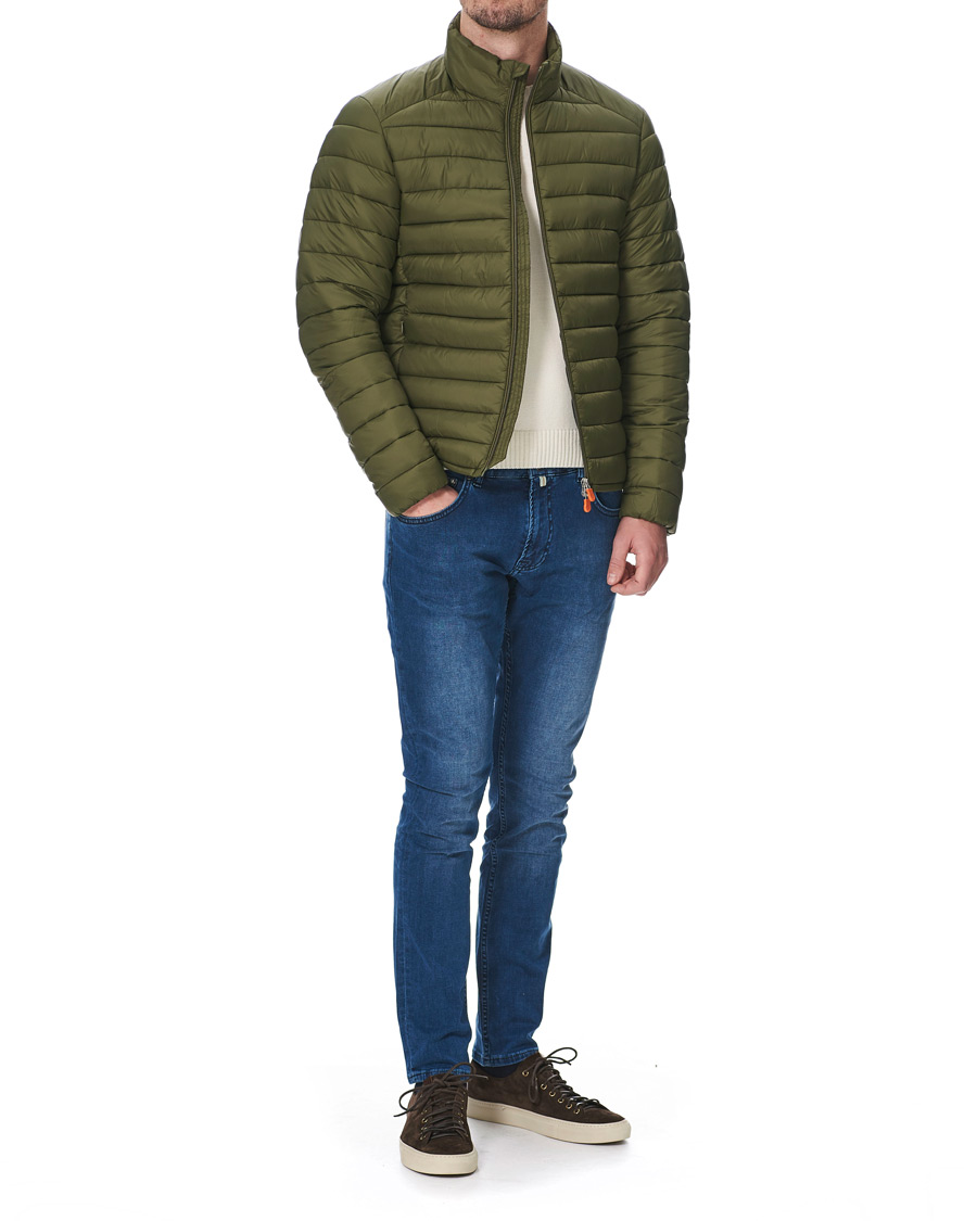 Herre | Jeans | Morris | Steve Satin Stretch Jeans Blue