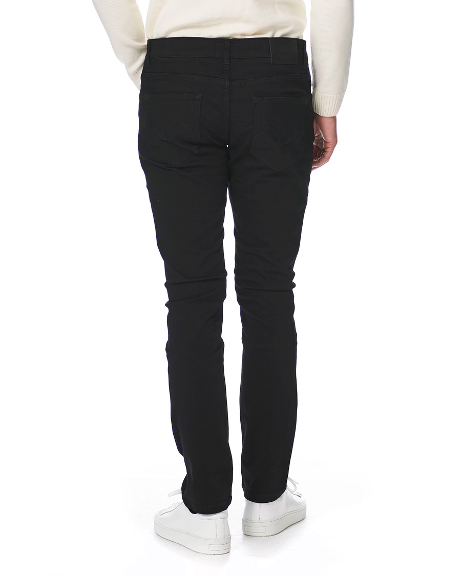 Herre | Jeans | Morris | Steve Satin Stretch Jeans Black