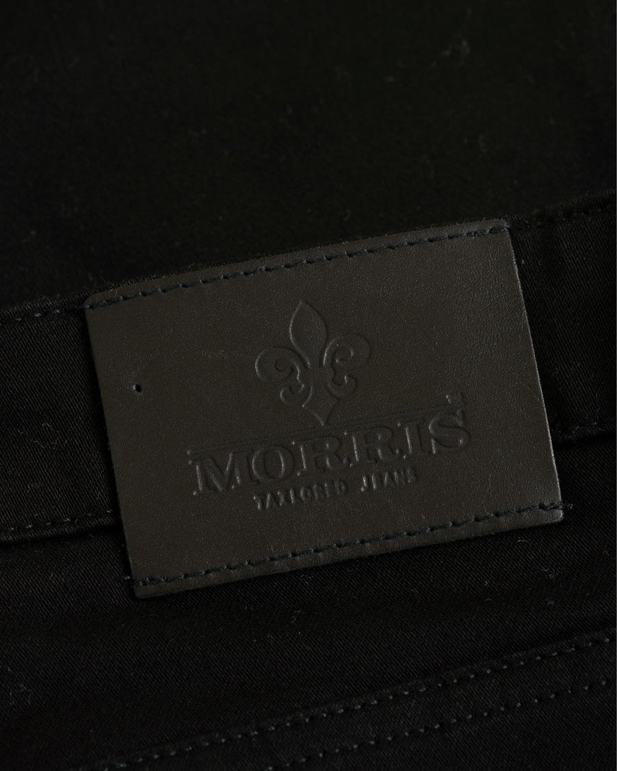 Herre | Jeans | Morris | Steve Satin Stretch Jeans Black