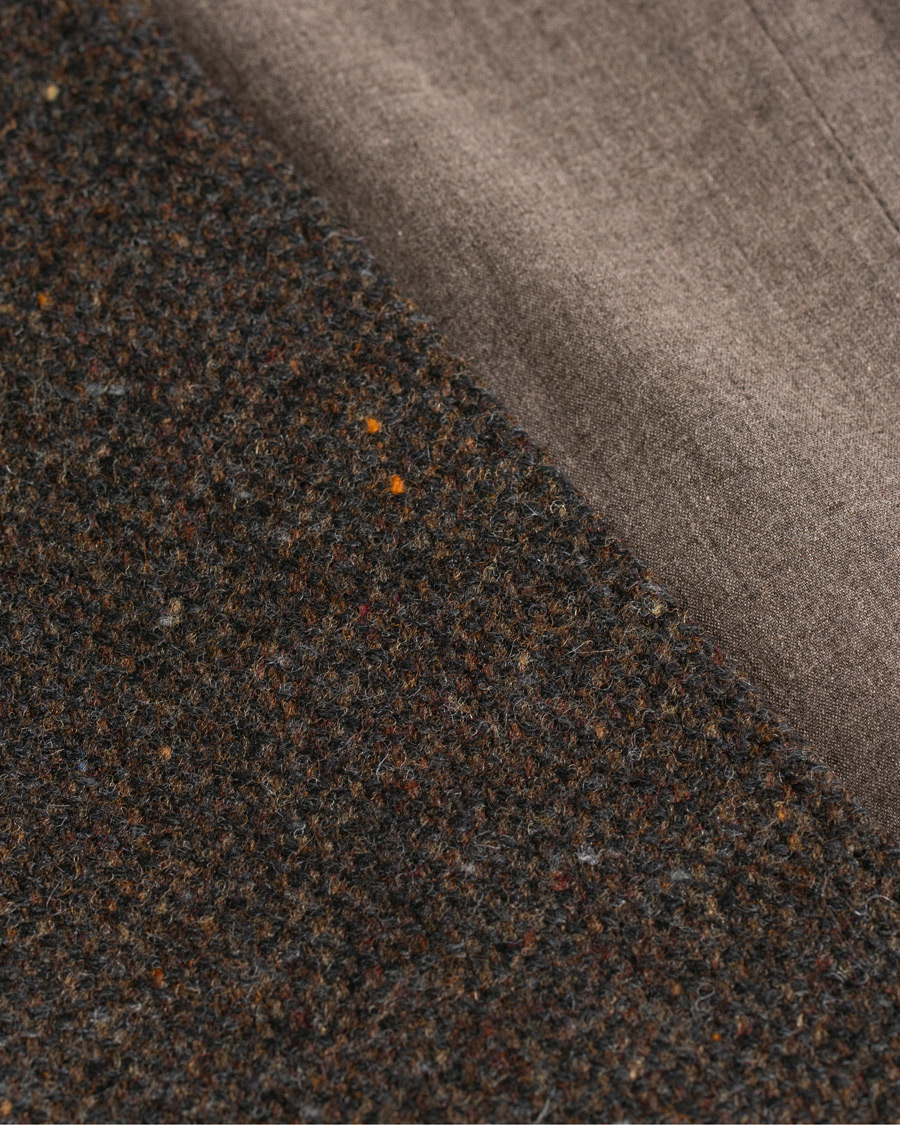Herre | Dressjakker | Morris | Harris Tweed Waistcoat Brown