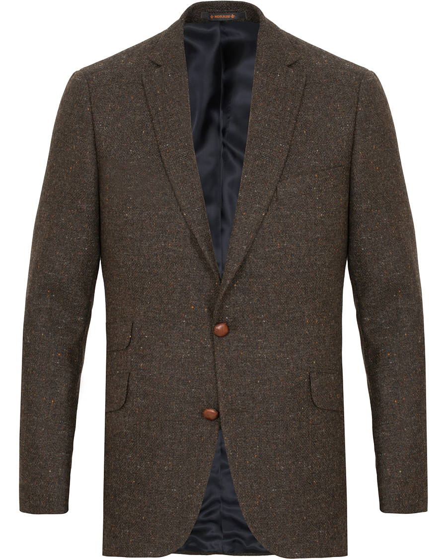 Herre | Dressjakker | Morris | Harris Tweed Donegal Blazer Brown