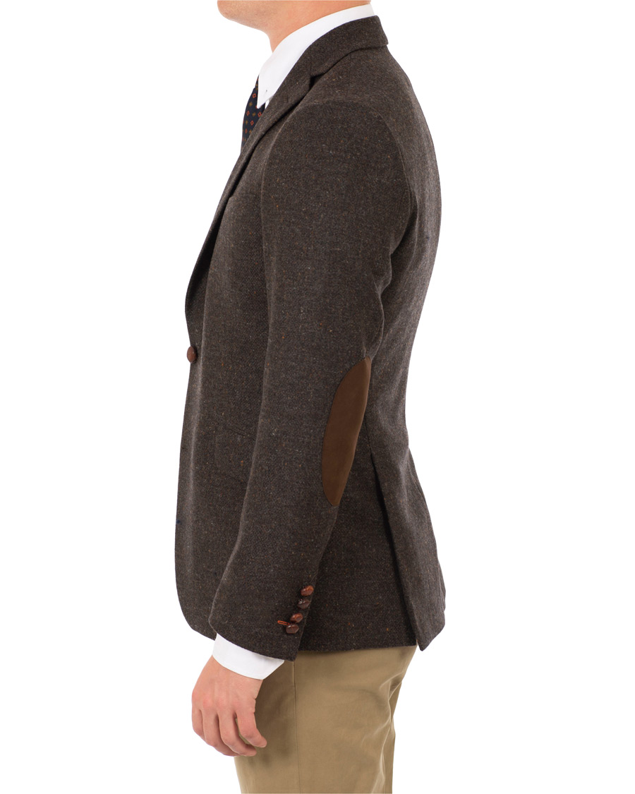 Herre | Dressjakker | Morris | Harris Tweed Donegal Blazer Brown