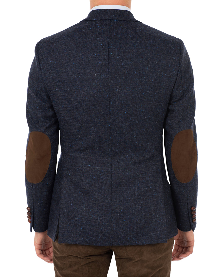 Herre | Dressjakker | Morris | Harris Tweed Donegal Blazer Navy