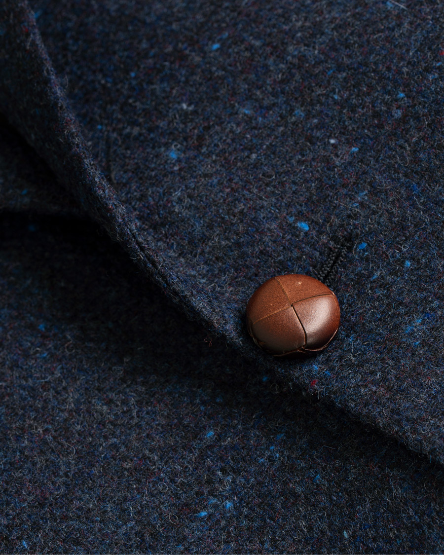 Herre | Dressjakker | Morris | Harris Tweed Donegal Blazer Navy