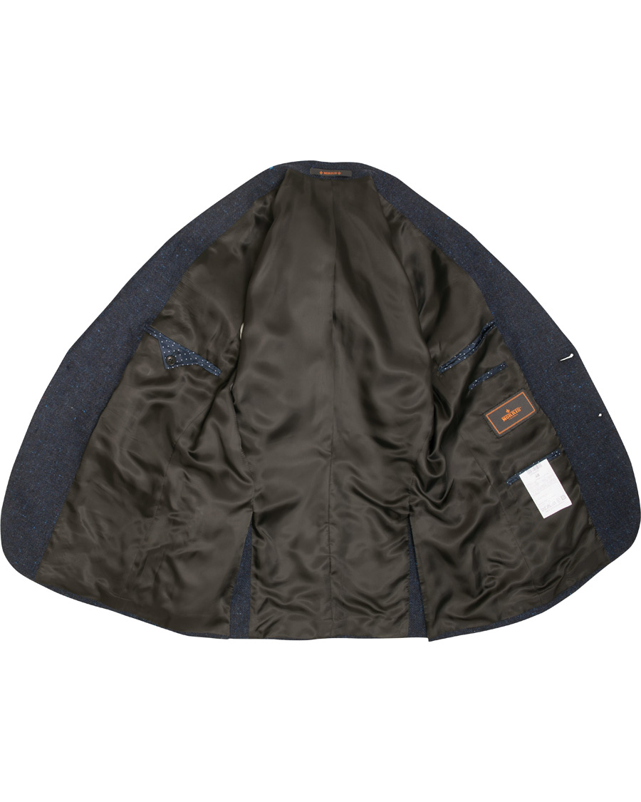 Herre | Dressjakker | Morris | Harris Tweed Donegal Blazer Navy