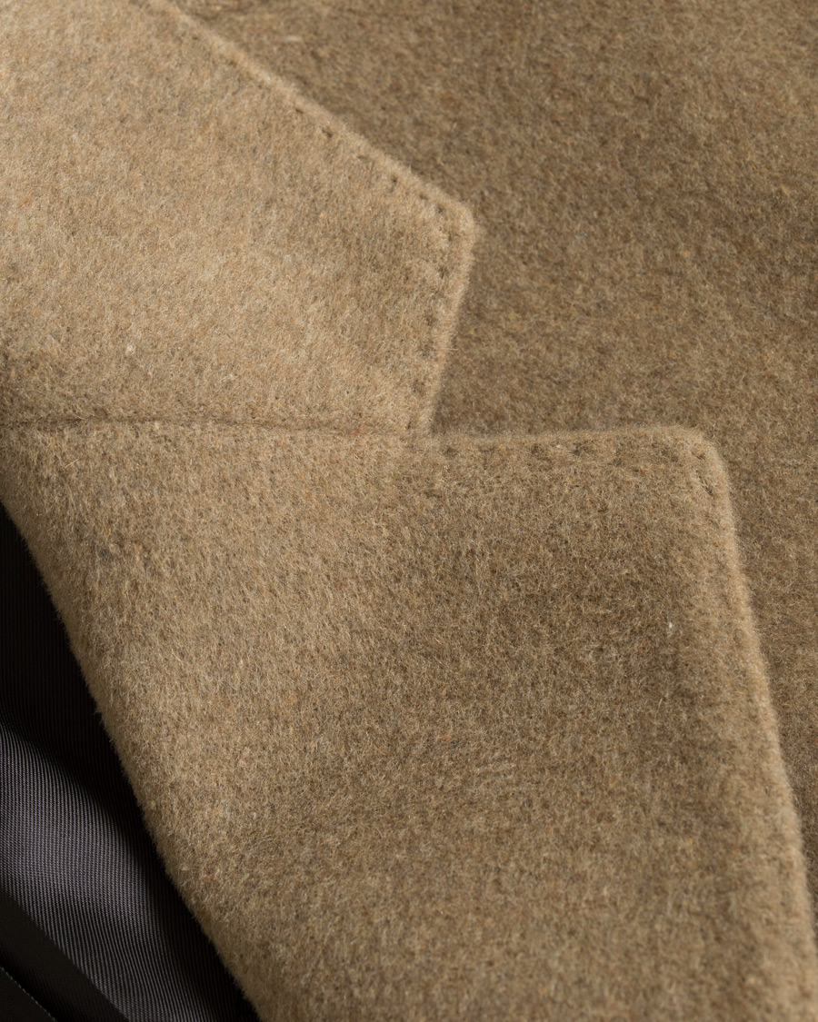 Herre | Jakker | Oscar Jacobson | Saks Wool/Cashmere Coat Beige
