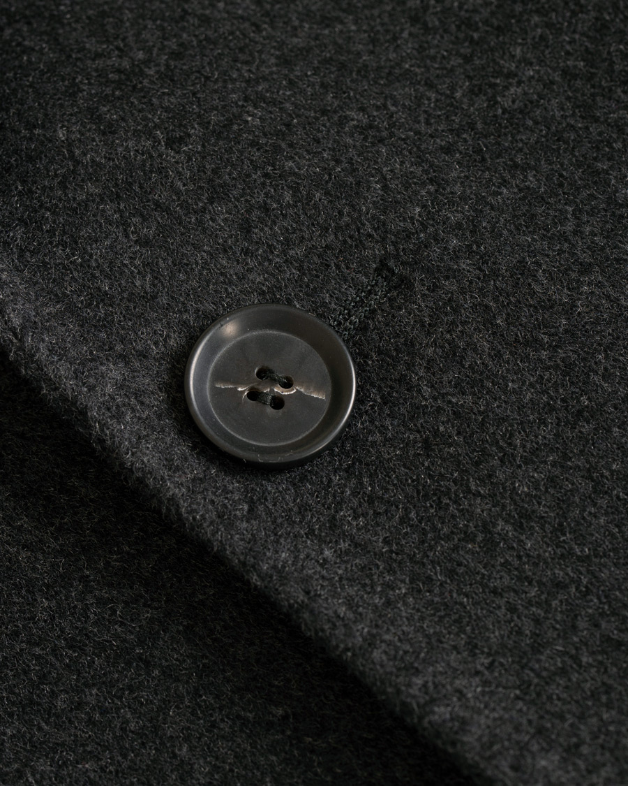 Herre | Jakker | Oscar Jacobson | Saks Wool/Cashmere Coat Grey