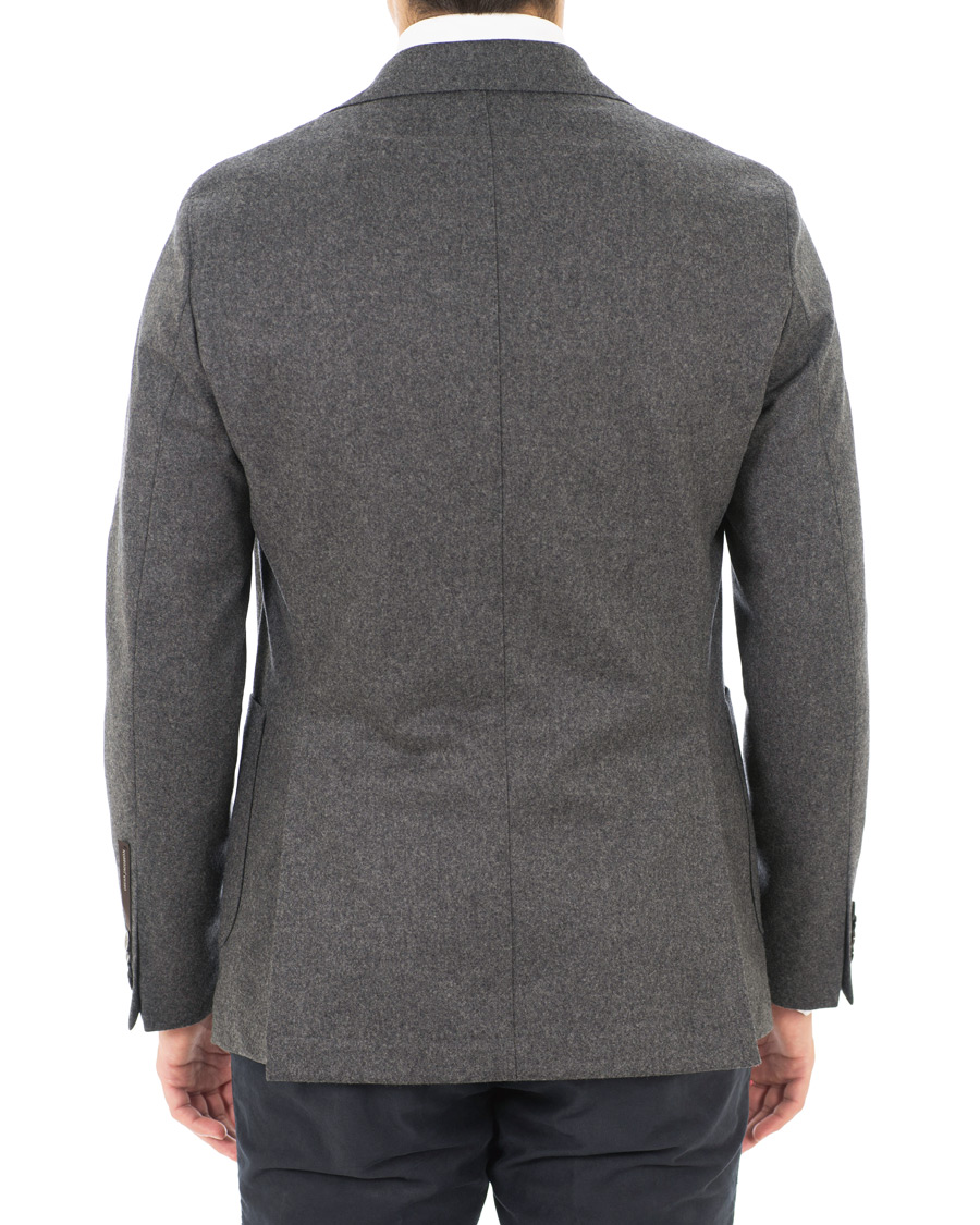 Herre | Dressjakker | Oscar Jacobson | Edgar Flannel Blazer Grey
