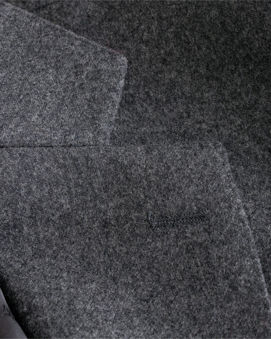 Herre | Dressjakker | Oscar Jacobson | Edgar Flannel Blazer Grey